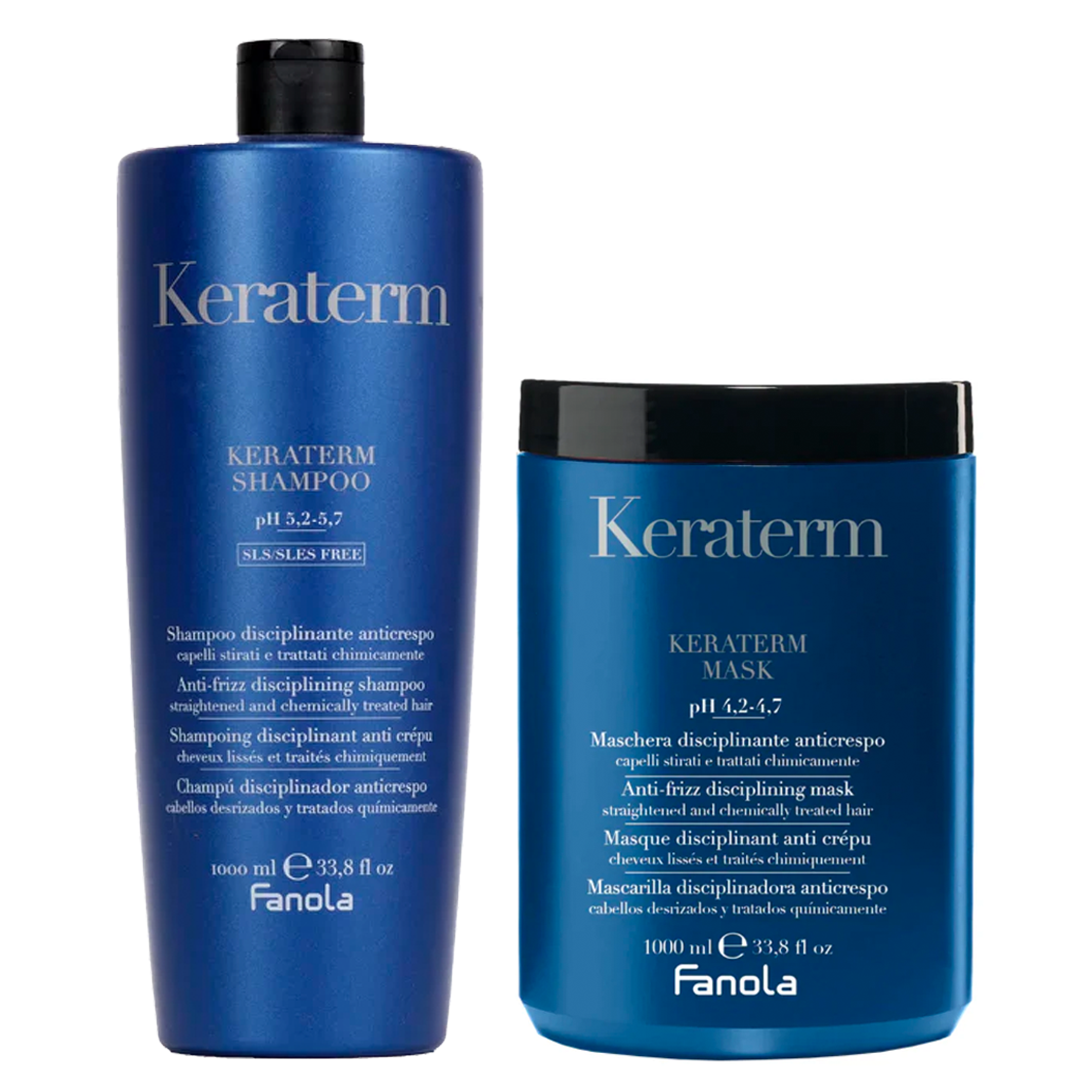 Fanola Keraterm Anti-Frizz Supersize Duo 1 Litre