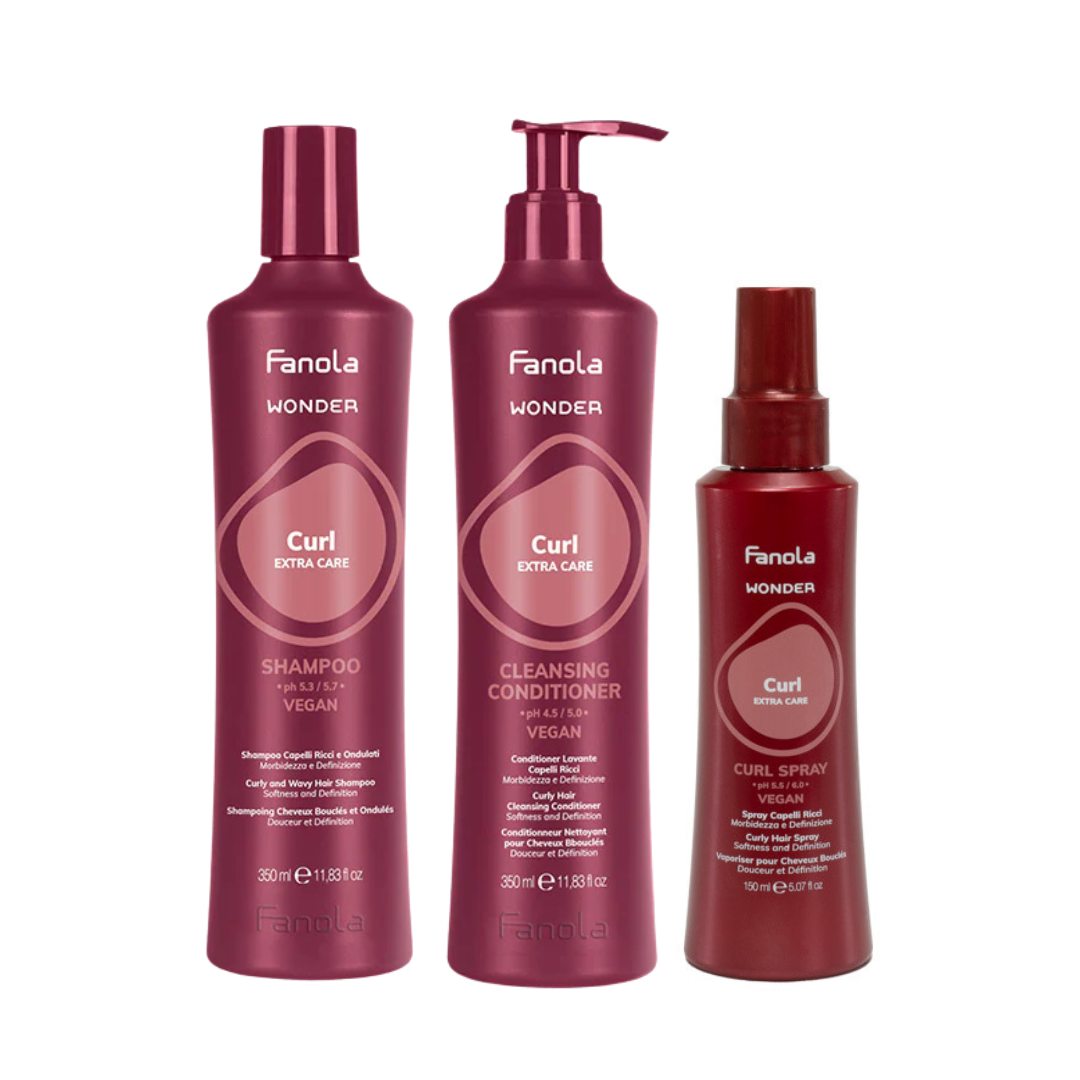 Fanola Wonder Curl Extra Care Trio Pack Fanola Australia