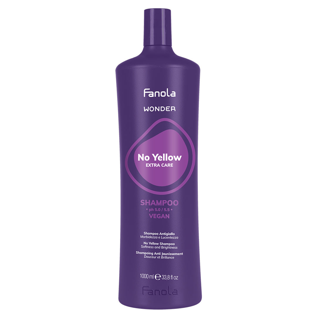 Fanola Wonder No Yellow Soft And Shine Shampoo 1 Litre